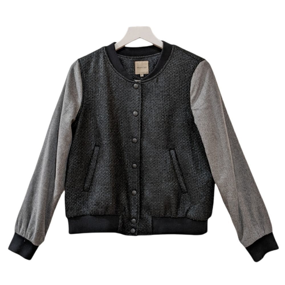 Selected Femme Jeans Women's Varsity Jacket Size 36 Style Melissa LS-Jacket-FJ